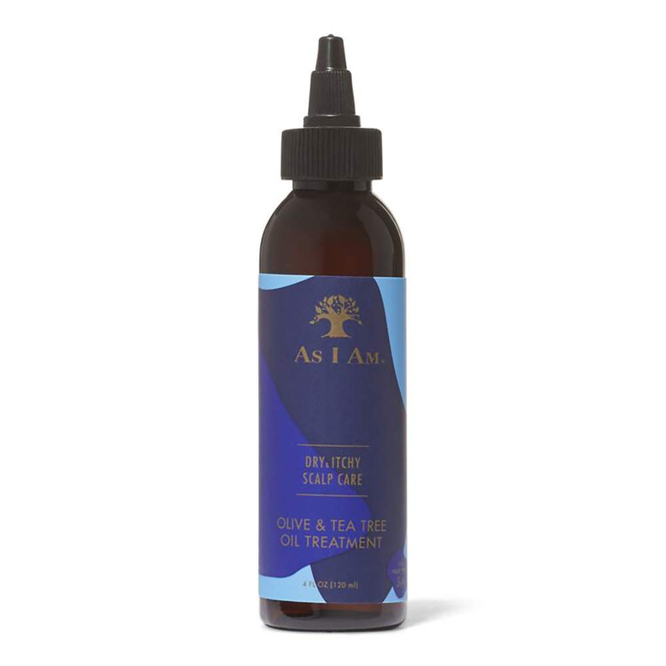 As Am Dry And Itchy Scalp Care Oil Treatment - 4 Ounce - Enriched With Salicylic Acid, Olive Oil, And Tea Tree Oil - Fights Dandruff, Seborrheic Dermatitis, And Psoriasis, Blue As Am Dry And Itchy Scalp Care Oil Treatment - 4 Ounce - Enriched With Salicylic Acid, Olive Oil, And Tea Tree Oil - Fights Dandruff, Seborrheic Dermatitis, And Psoriasis, Blue