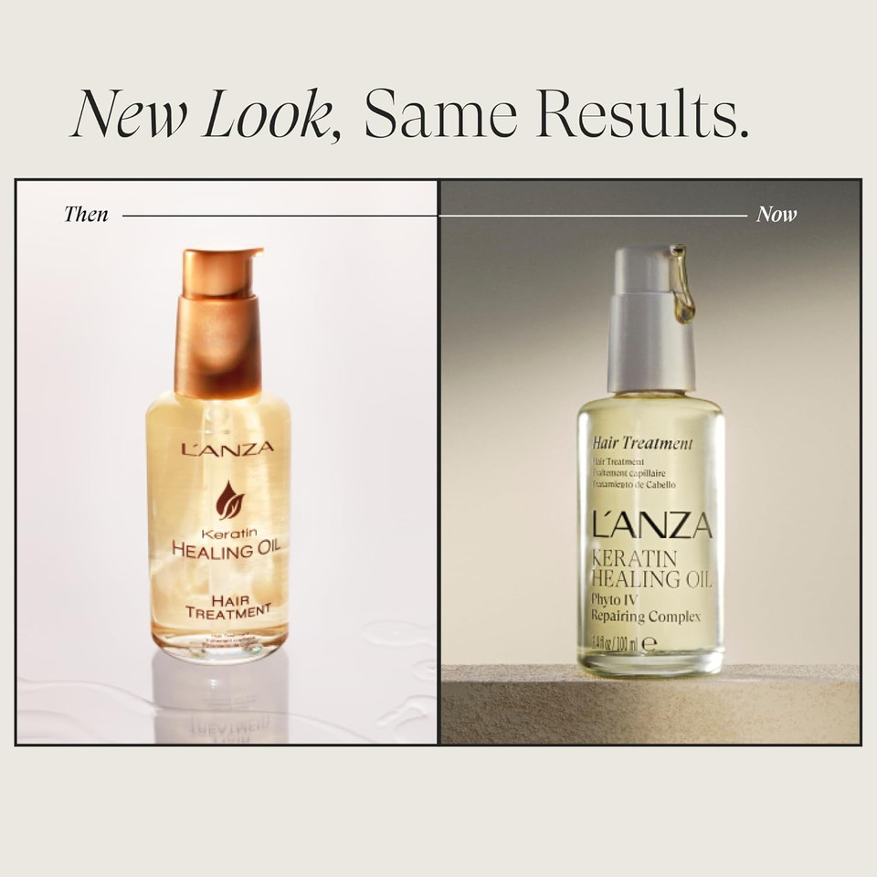 L'Anza Keratin Healing Hair Oil Treatment, Keratin Hair Treatment, Hair Oil For Damaged Hair, Revives & Nourishes, Sulfate Free Healing Oil For Hair With Phyto Iv Complex, Cruelty Free Hair Care L'Anza Keratin Healing Hair Oil Treatment, Keratin Hair Treatment, Hair Oil For Damaged Hair, Revives & Nourishes, Sulfate Free Healing Oil For Hair With Phyto Iv Complex, Cruelty Free Hair Care