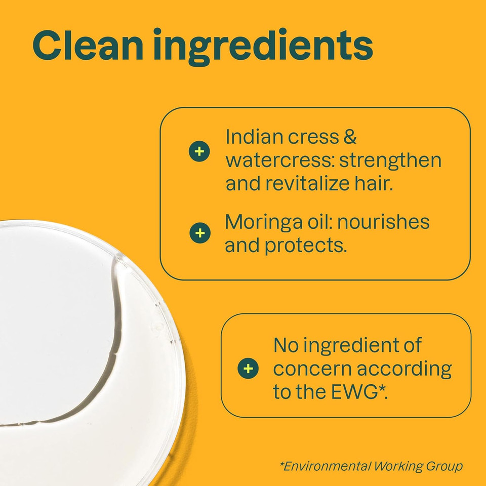 Attitude Ultra-Nourishing Shampoo For Curly Hair With Shea Butter, Ewg Verified, Vegan And Naturally Derived 4A, 4B, 4C Curl Type, Deeply Nourishes Curls, 16 Fl Oz