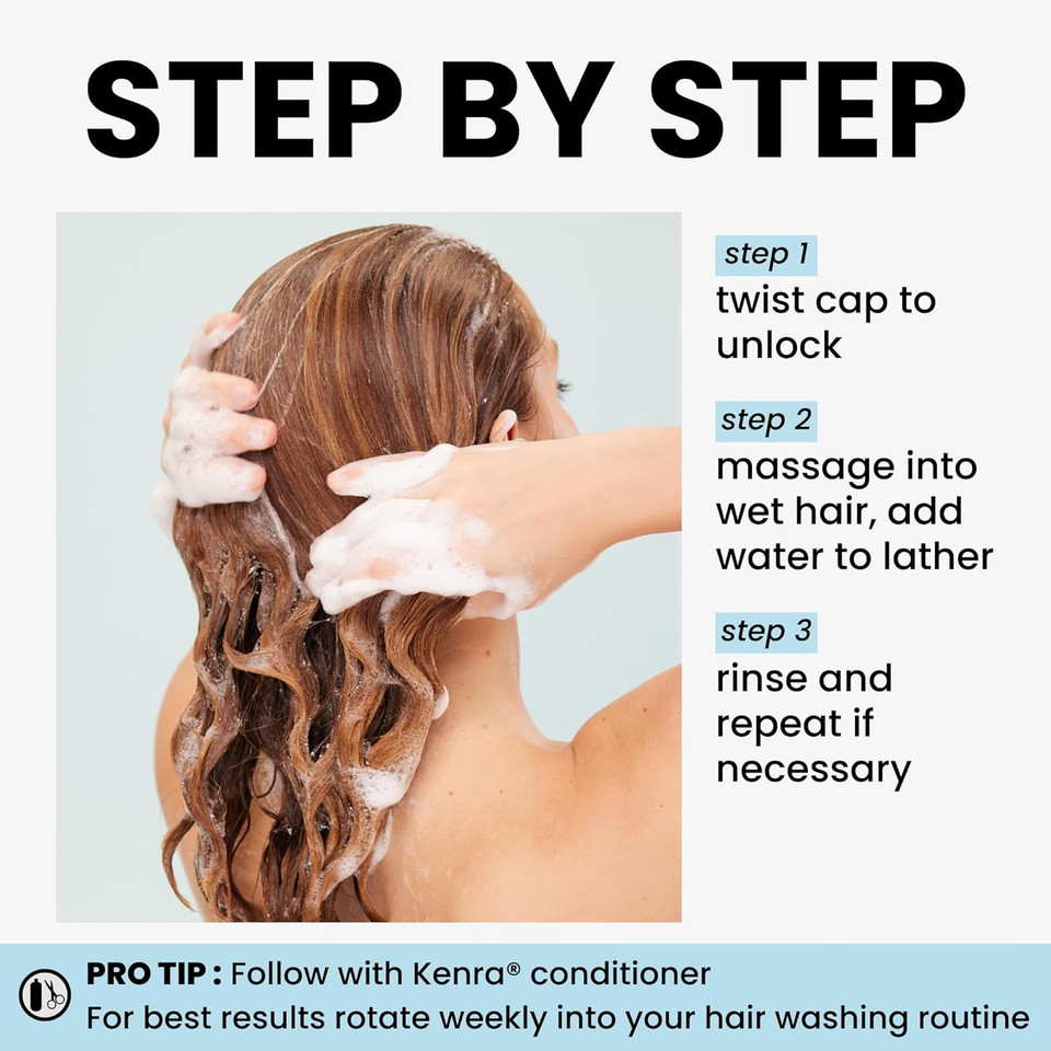 Kenra Clarify Shampoo | Deep Cleansing | Color-Safe | Removes Dulling Deposits & Product Build Up