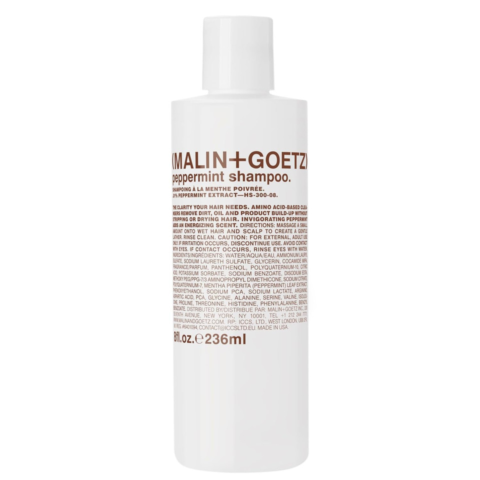 Malin + Goetz Shampoo  Clarifying, Unisex Natural Shampoo To Cleanse & Hydrate, Scalp Treatment Nourishes And Restores Healthy Texture For All Hair Types, Vegan And Cruelty-Free