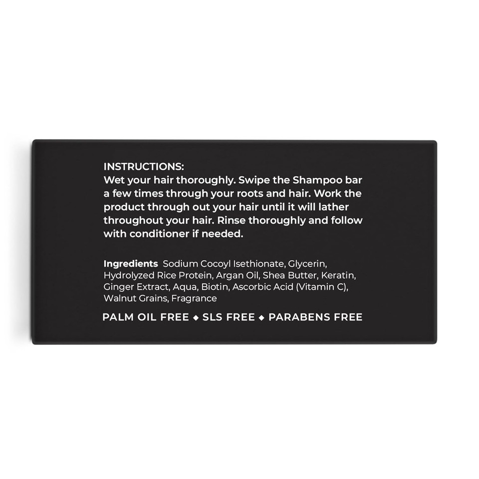 Valitic Curl Defining Shampoo Bar For Frizzy, Curly Hair - Vegan, Eco-Friendly With Vitamin C & Keratin