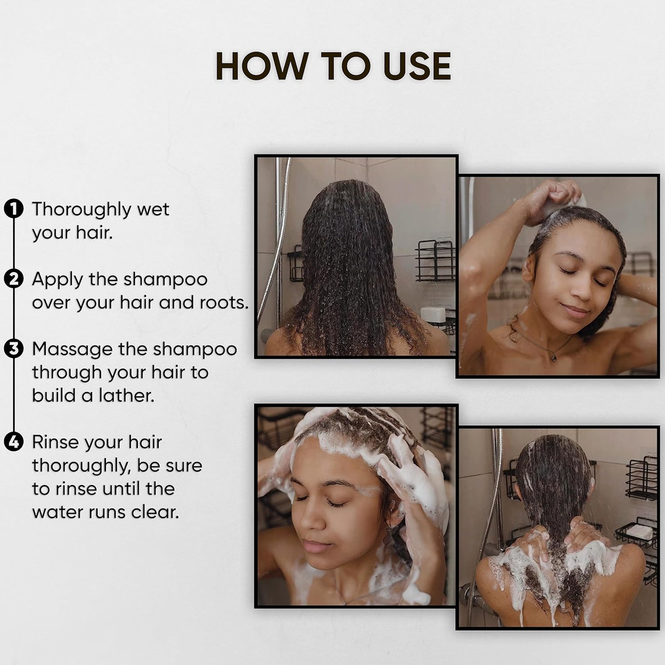 Valitic Curl Defining Shampoo Bar For Frizzy, Curly Hair - Vegan, Eco-Friendly With Vitamin C & Keratin