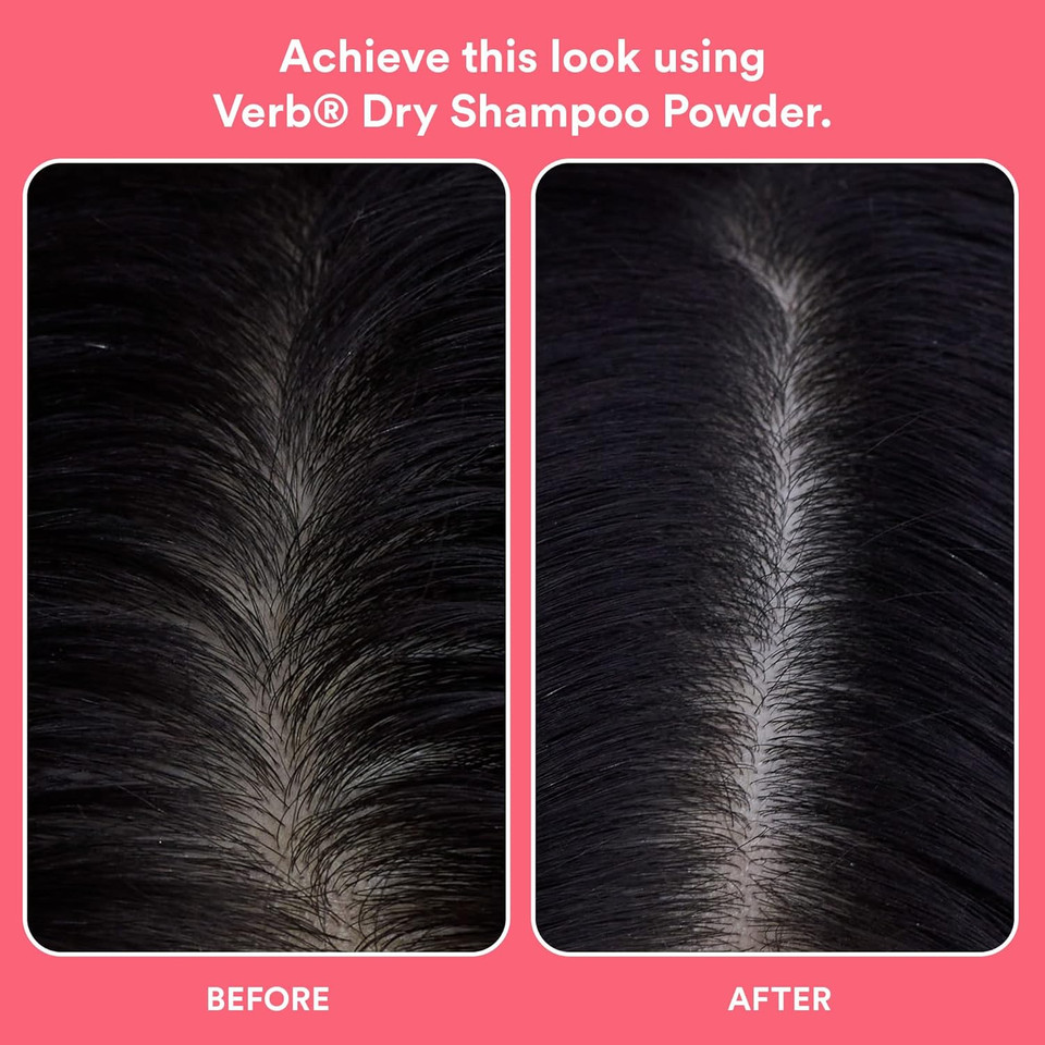 Verb Dry Shampoo Powder  Vegan Translucent Powder Refreshes Hair, Removes Excess Oil And Adds Volume - Paraben Free, Gluten Free, With No Harmful Sulfates, 2 Oz