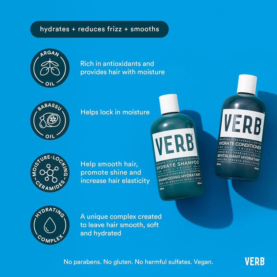 Verb Hydrate Shampoo + Conditioner Duo
