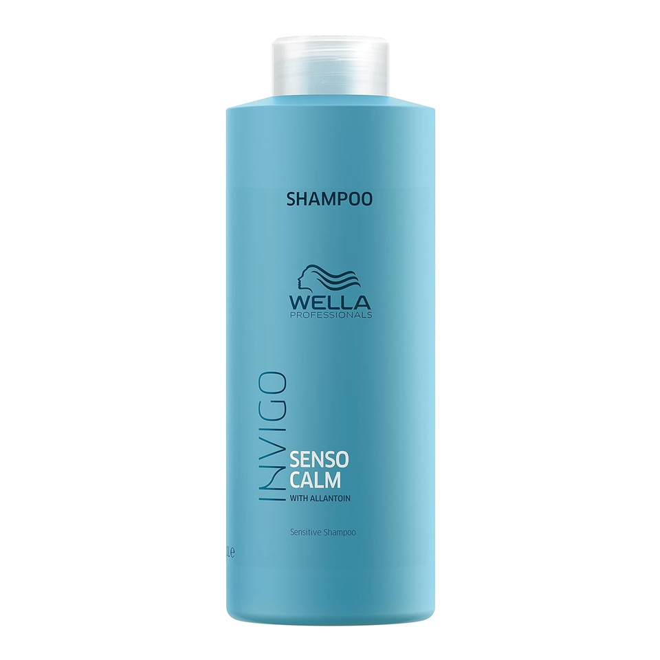 Wella Professionals Invigo Senso Calm Sensitive Shampoo With Caring And Refreshing Ingredients Extra Scalp Care