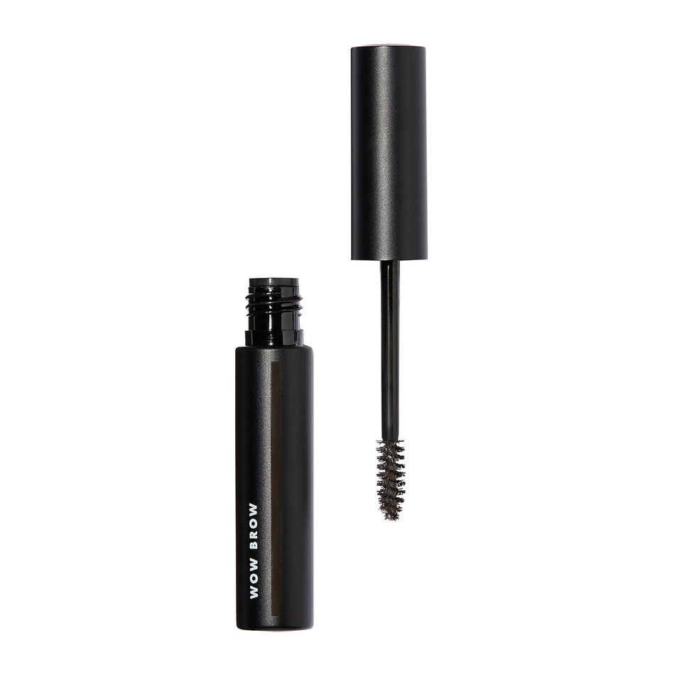 E.L.F., Wow Brow Gel, Volumizing, Buildable, Wax-Gel Hybrid, Creates Full, Voluminous-Looking Brows, Locks Brow Hairs In Place, Taupe, Fiber-Infused, 0.12 Oz