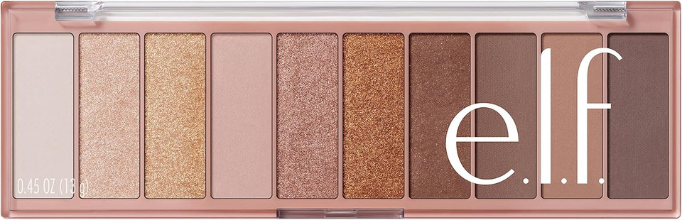 e.l.f. Perfect 10 Eyeshadow Palette, Ten Ultra-pigmented Neutral Shades, Blendable Formula, Vegan & Cruelty-free, Need It Nude (Packaging May Vary) e.l.f. Perfect 10 Eyeshadow Palette, Ten Ultra-pigmented Neutral Shades, Blendable Formula, Vegan & Cruelty-free, Need It Nude (Packaging May Vary)