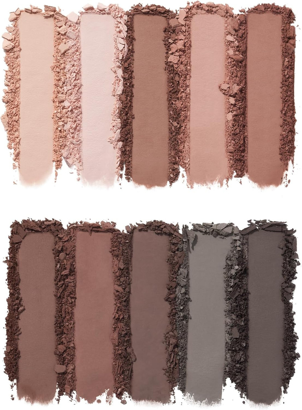 e.l.f. Perfect 10 Eyeshadow Palette, Ten Ultra-pigmented Nude, Matte Shades, Blendable Formula, Vegan & Cruelty-free, Nude Mood (Packaging May Vary)