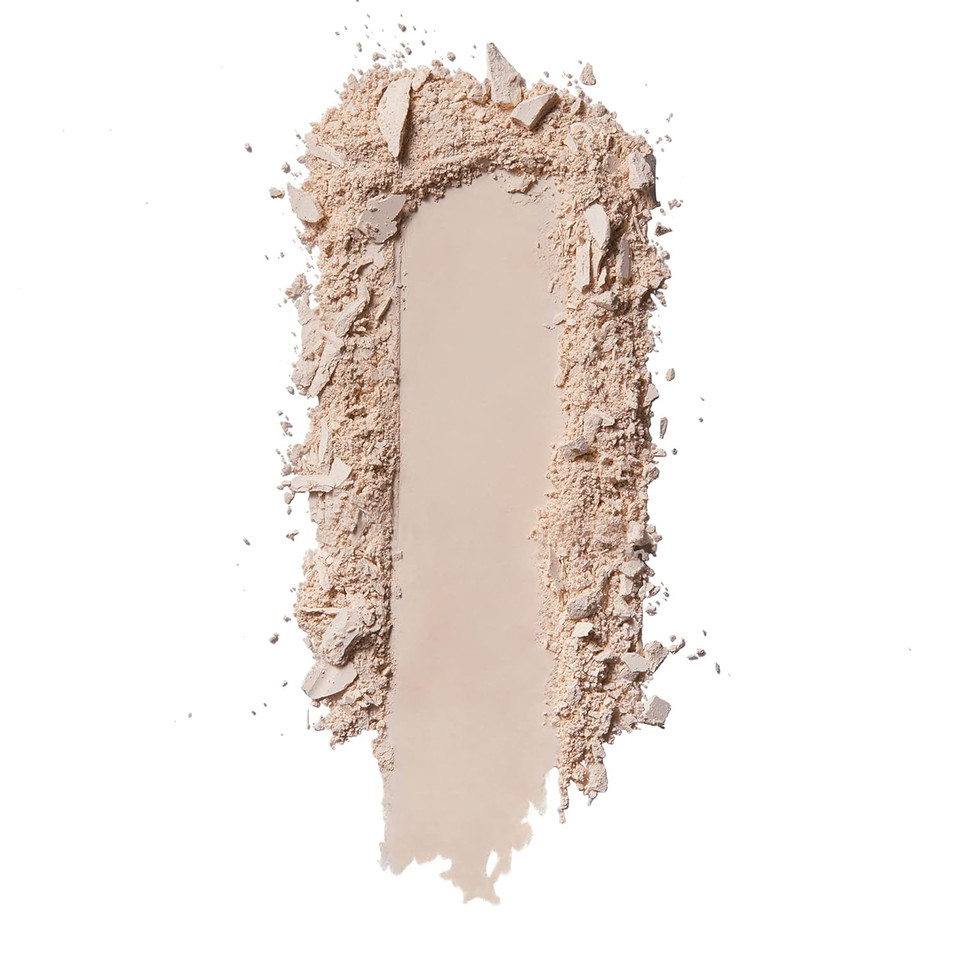 E.L.F. Camo Powder Foundation, Lightweight, Primer-Infused Buildable & Long-Lasting Medium-To-Full Coverage Foundation, Fair 100 W
