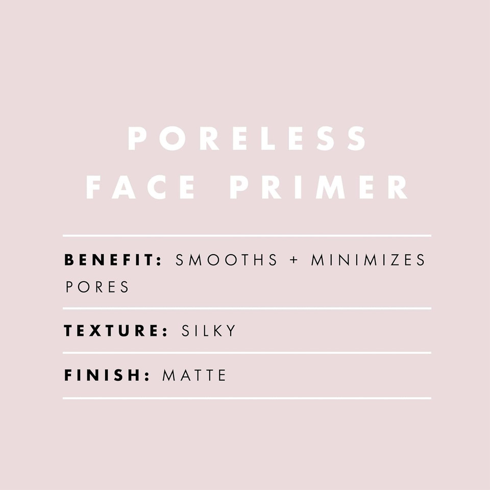 E.L.F. Poreless Face Primer, Restoring Makeup Primer For A Flawless, Smooth Canvas, Infused With Tea Tree & Vitamin A, Vegan & Cruelty-Free, 0.47 Fl Oz