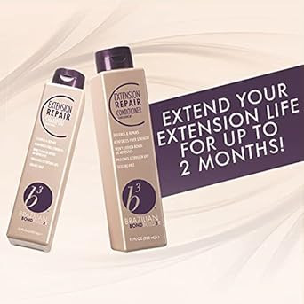B3 Brazilian Bondbuilder Extension Repair Conditioner, 12 Fl Oz