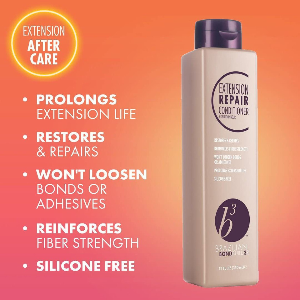 B3 Brazilian Bondbuilder Extension Repair Conditioner, 12 Fl Oz