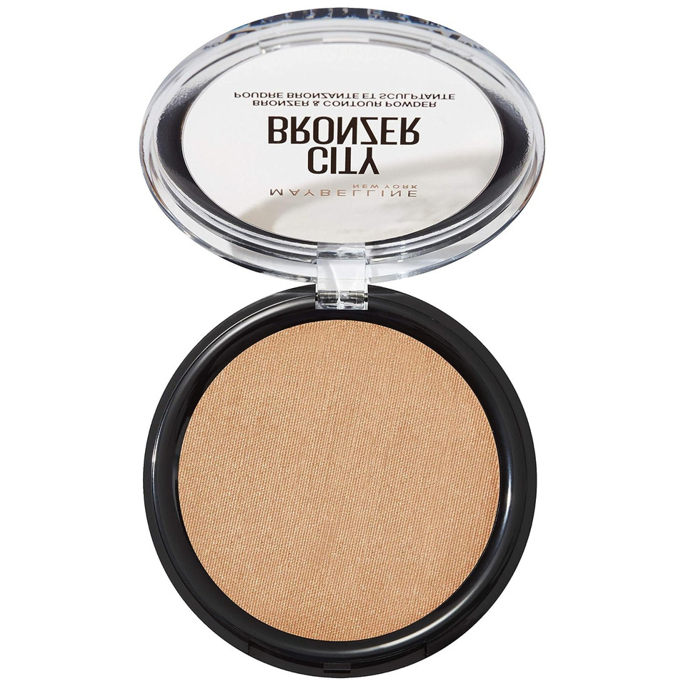 Maybelline New York City Bronzer Powder Makeup, Bronzer And Contour Powder, 200, 0.32 Oz