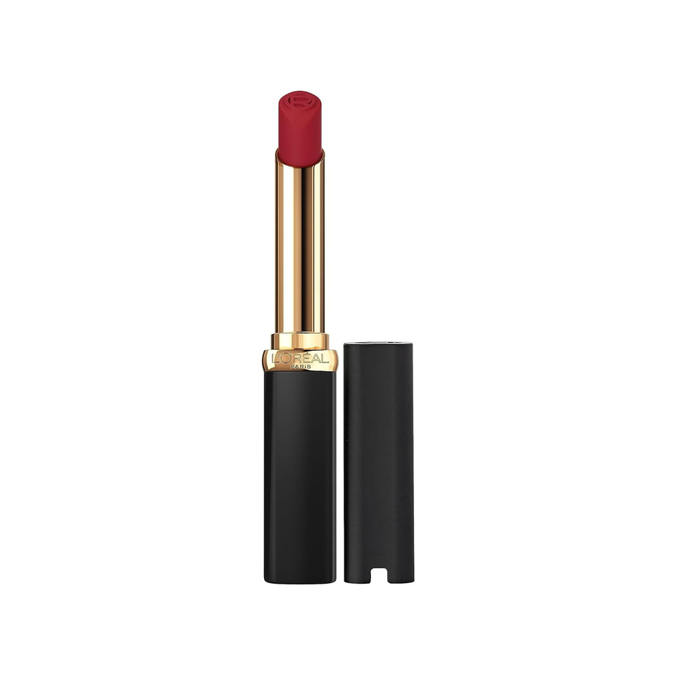 Lã¢ÂOrã£Â©Al Paris Colour Riche Intense Volume Matte Lipstick, Lip Makeup Infused With Hyaluronic Acid For Up To 16Hr Wear, Le Rouge Paris, 0.06 Oz