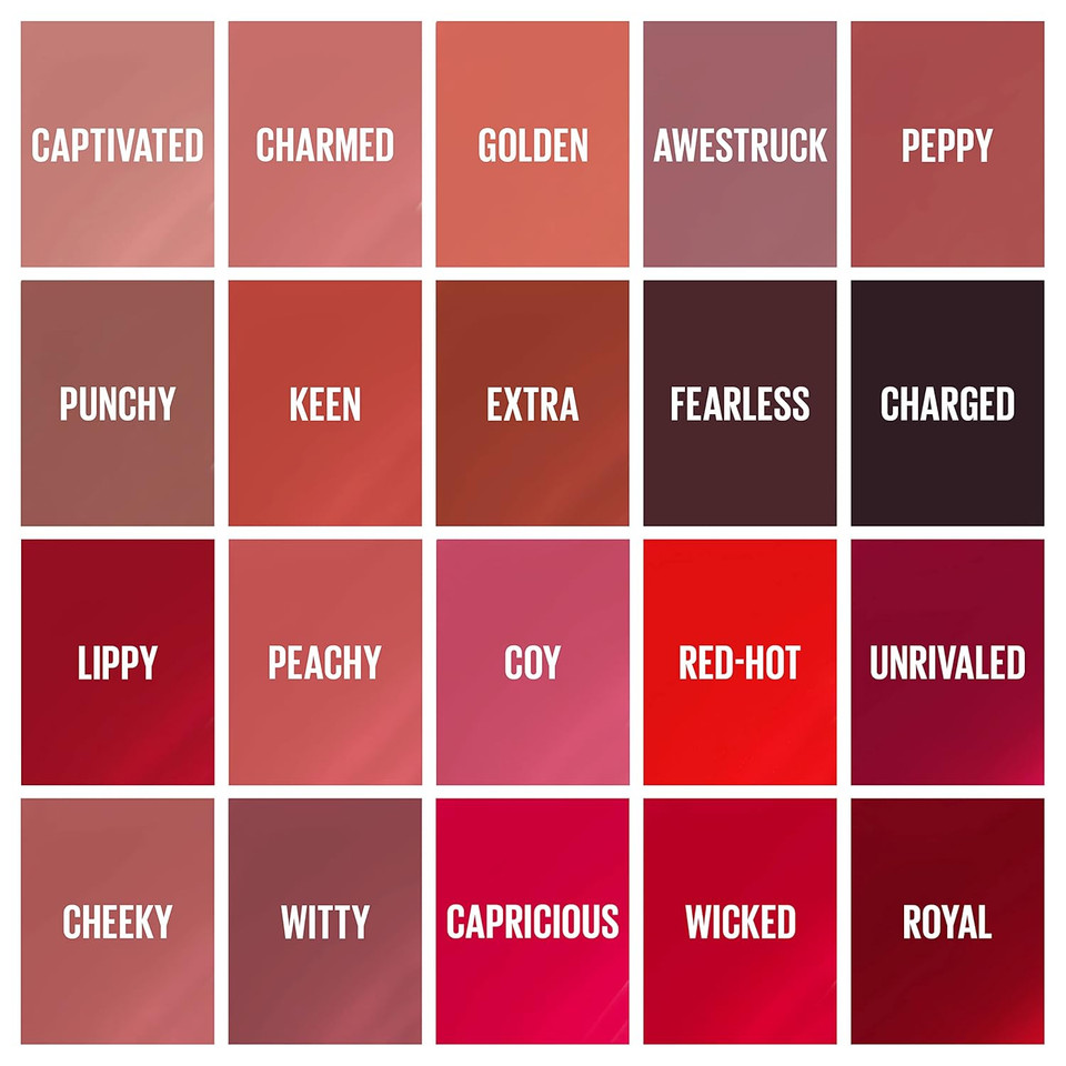 Maybelline Super Stay Vinyl Ink Longwear No-Budge Liquid Lipcolor Makeup, Highly Pigmented Color And Instant Shine, Peppy, Pink Lipstick, 0.14 Fl Oz, 1 Count