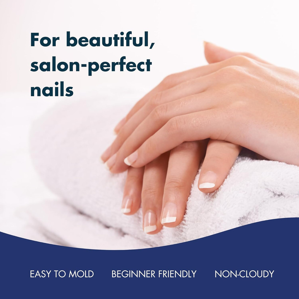 Deenti Acrylic Nail Powder, 2Oz Nude Acrylic Powder Dip For Nails, Long Lasting Salon Quality, Bubble Free Professional Nail Powder For Manicure Nail Art, Fake Nails, Nail Carving & Extensions