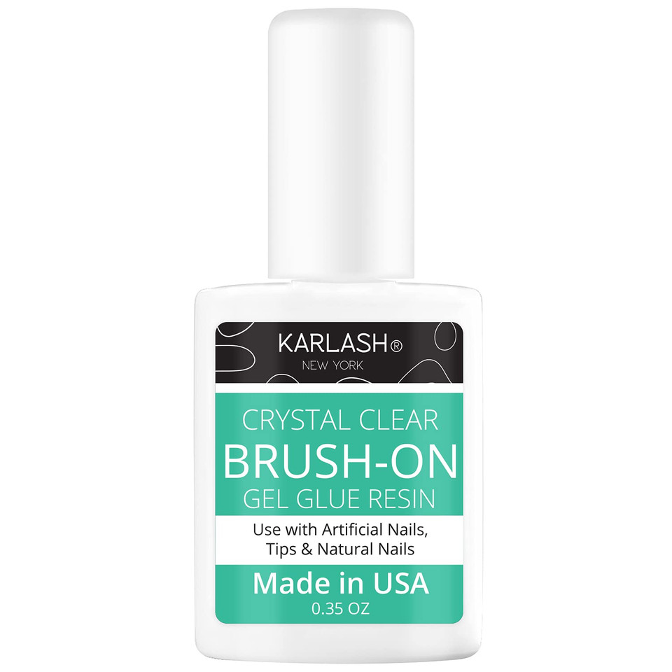 Karlash Nail Repair Kit For Broken Cracked Split Nails. Emergency Easy Quick Fix (Crystal Clear)