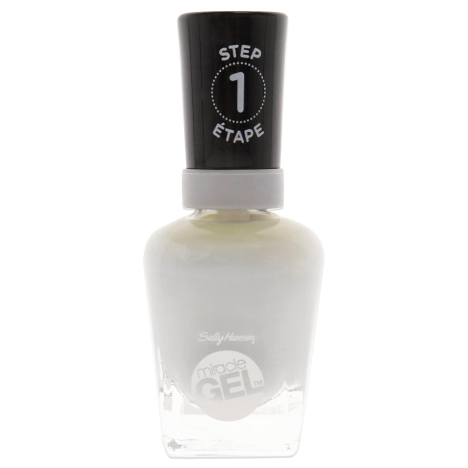 Sally Hansen Miracle Gelã¢Â, Greyfitti, Long Lasting, Gel-Like Formula, No Uv Lamp Needed, Grey Nail Polish