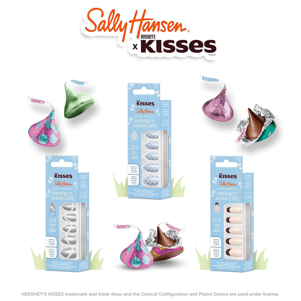 Sally Hansen Salon Effects Perfect Manicure X Hershey'S Kisses - Handing Out Kisses