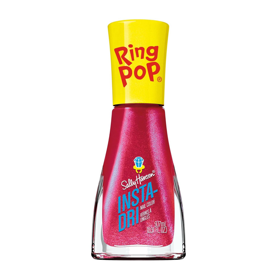 Sally Hansen Insta-Driã¢Â®, Ring Pop Bling Pop, Quick Dry, Long Lasting, Streak-Free Shine, Pink Nail Polish