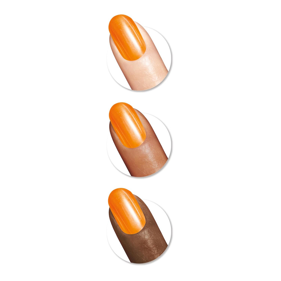 Sally Hansen Salon Effectsã¢Â® Perfect Manicure, Ring Pop Do Me A Flavor, Press On Nails, Oval Shaped, Non-Damaging Adhesive Tabs, File, And Alcohol Pad Included
