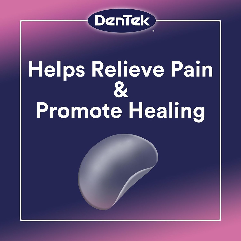 Dentek Instant Oral Pain Relief Maximum Strength Kit For Toothaches | 50 Count