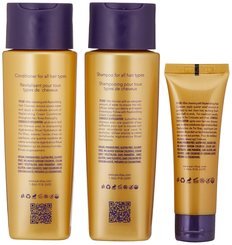 Pai-Shau Replenishing Cleanser Replenishing Conditioner Set