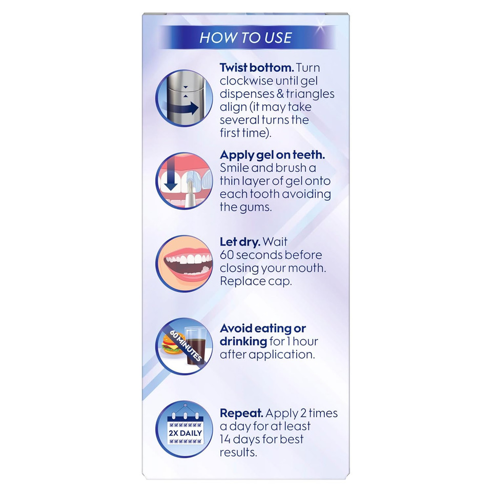 Crest 3Dwhite Easy-To-Use Teeth Whitening Pen