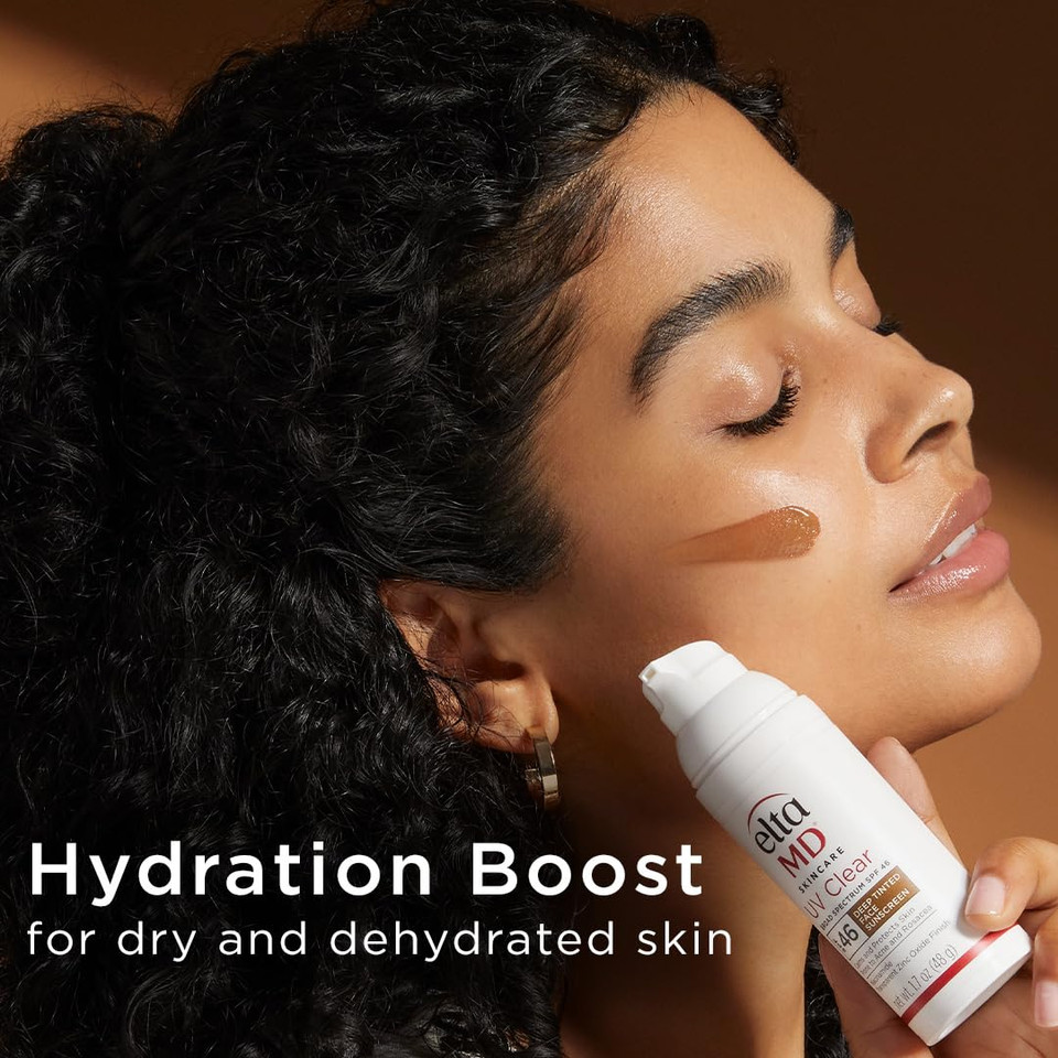 Eltamd Uv Daily Spf 40 Tinted Face Sunscreen Moisturizer, Tinted Moisturizer For Face With Spf, Great For Dry, Combination, And Normal Skin