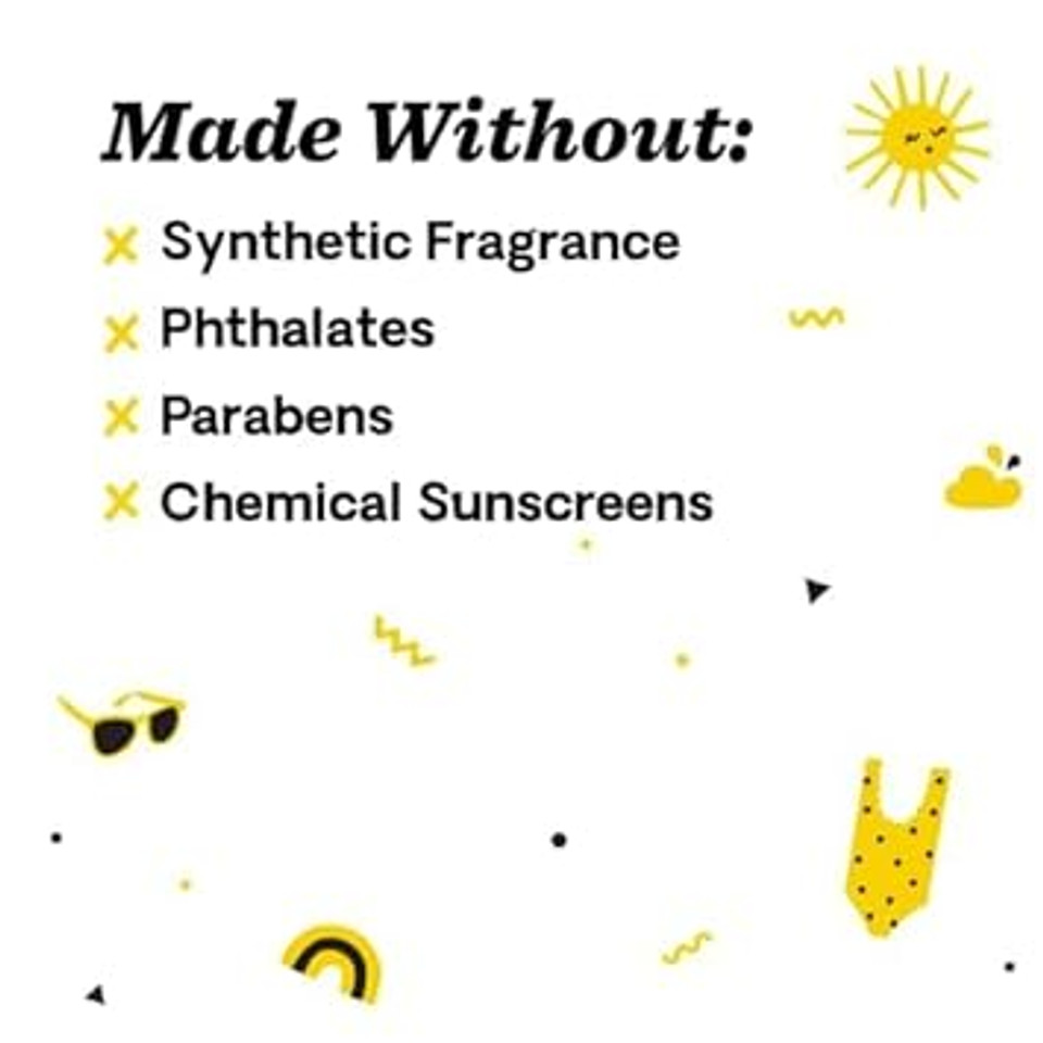 Hello Bello Mineral Spf 55+ Sunscreen Lotion With Prebiotics I Water Resistant And Reef Friendly Sun Protection For Babies And Kids I 3 Fl Oz (Pack Of 1)