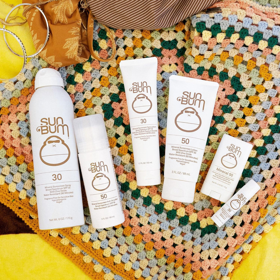 Sun Bum Spf 30 Mineral Sunscreen Lip Balm | Vegan And Hawaii 104 Act Compliant (Octinoxate & Oxybenzone Free) Broad Spectrum Natural Lip Care With Uva/Uvb Protection | .15 Oz