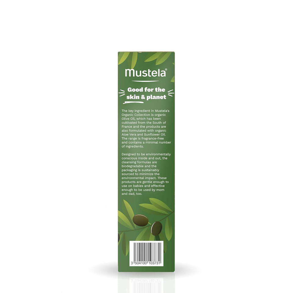 Mustela Certified Organic Bath & Body Gift Set - Fragrance-Free Skin Care Essentials With Olive Oil & Aloe Vera - Contains Cleansing Gel & Hydrating Cream For Baby, Kid & Adult - 2 Items Set Mustela Certified Organic Bath & Body Gift Set - Fragrance-Free Skin Care Essentials With Olive Oil & Aloe Vera - Contains Cleansing Gel & Hydrating Cream For Baby, Kid & Adult - 2 Items Set