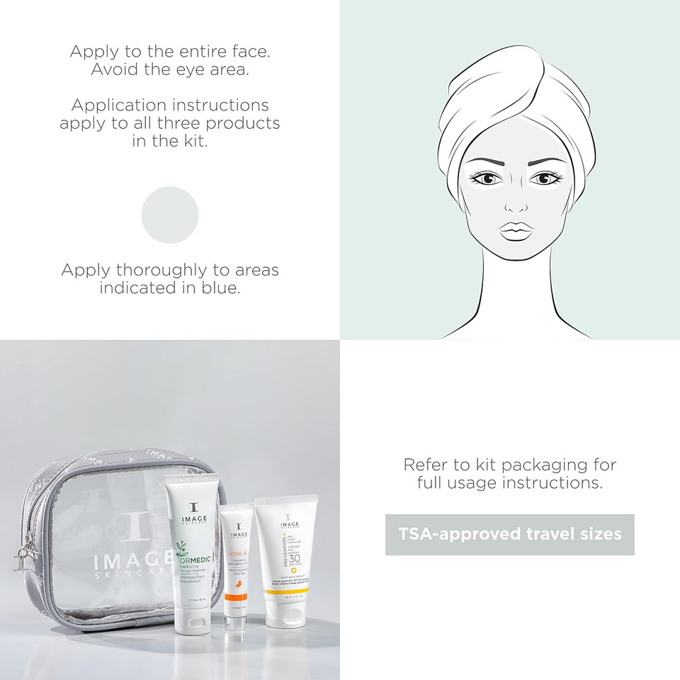 Image Skincare, Ready Set Discover, 3 Piece Introductory Skin Care Regimen