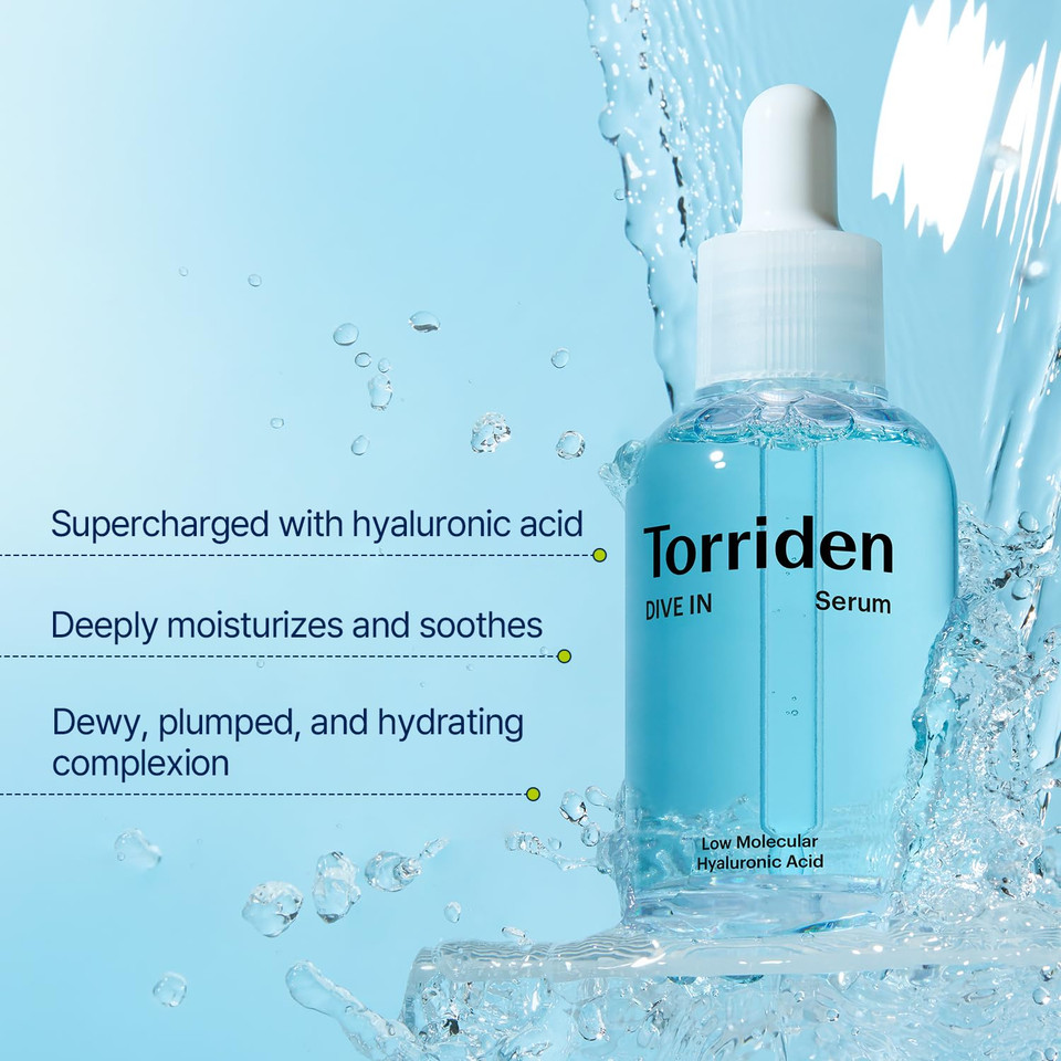 Torriden Dive In Serum 1.69 Fl Oz + Refill Pouch 1.69 Fl Oz