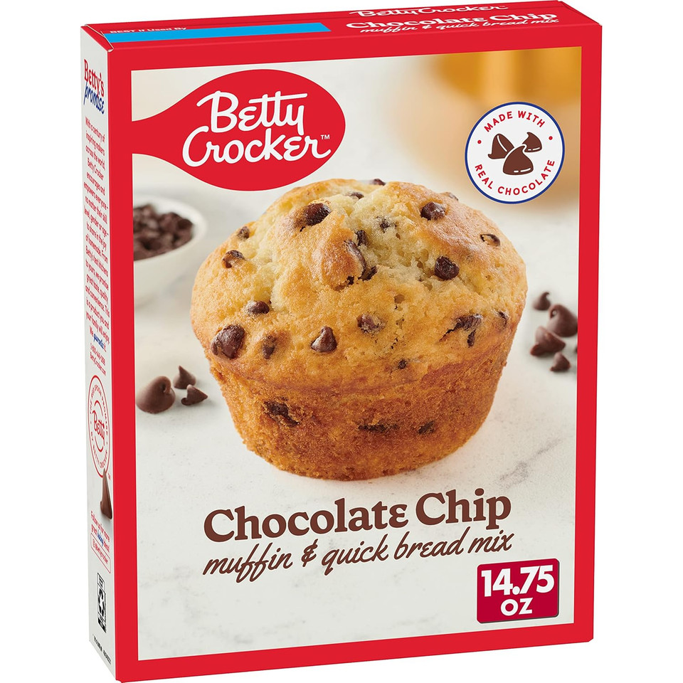 Betty Crocker Chocolate Chip Muffin And Quick Bread Mix, 14.75 Oz