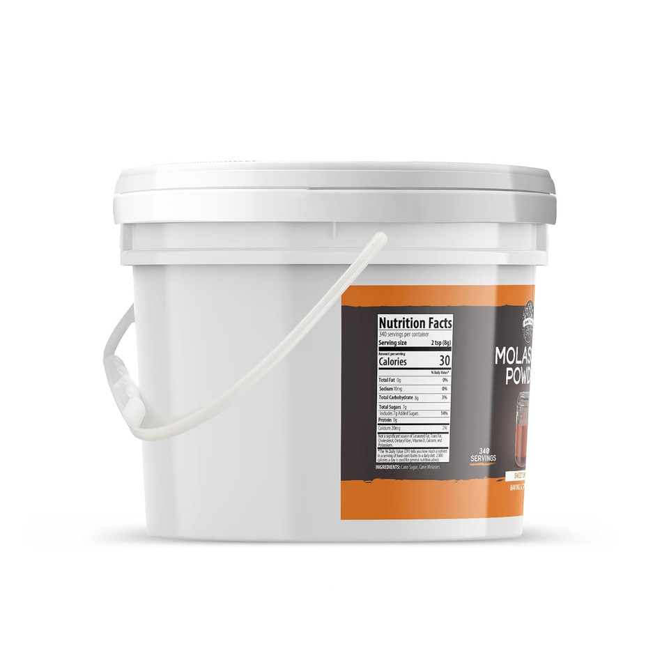 Birch & Meadow Molasses Powder, 1 Gallon, Sweetener, For Baking
