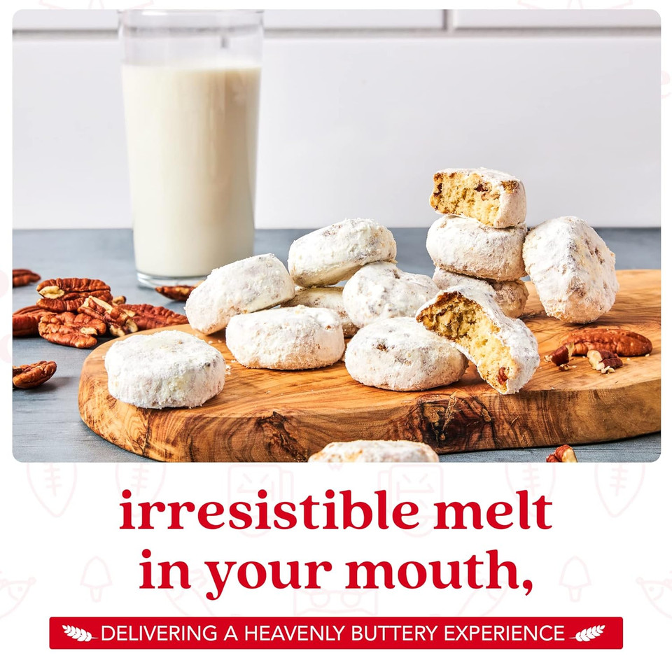 Davidã¢ÂS Cookies Father'S Day Gift Butter Pecan Meltaways Flavored Gormet Cookies With Crunchy Pecans - Delicious Ideal Cookie Gift Basket For Dads This Father'S Day 1 Lb