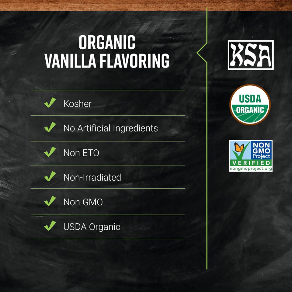 Frontier Vanilla Flavoring, Organic, 2 Fl Ounce