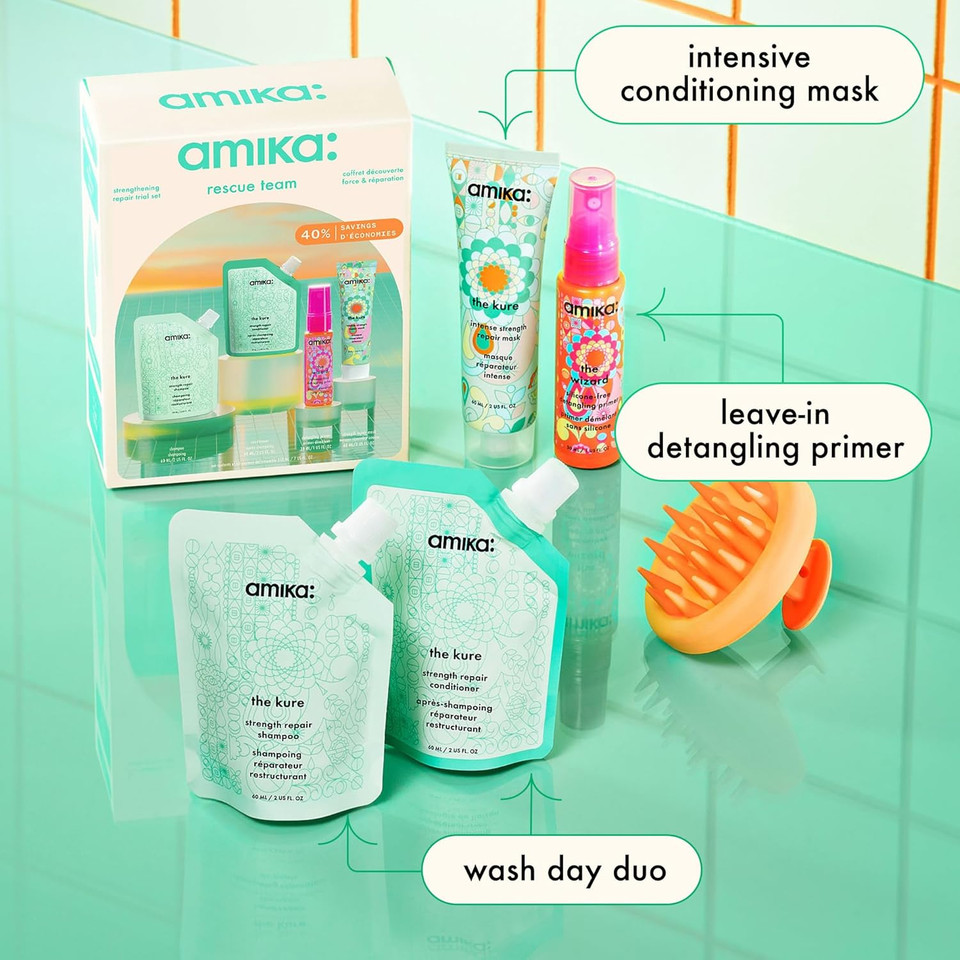 Amika Rescue Team Hair Routine Trial Set