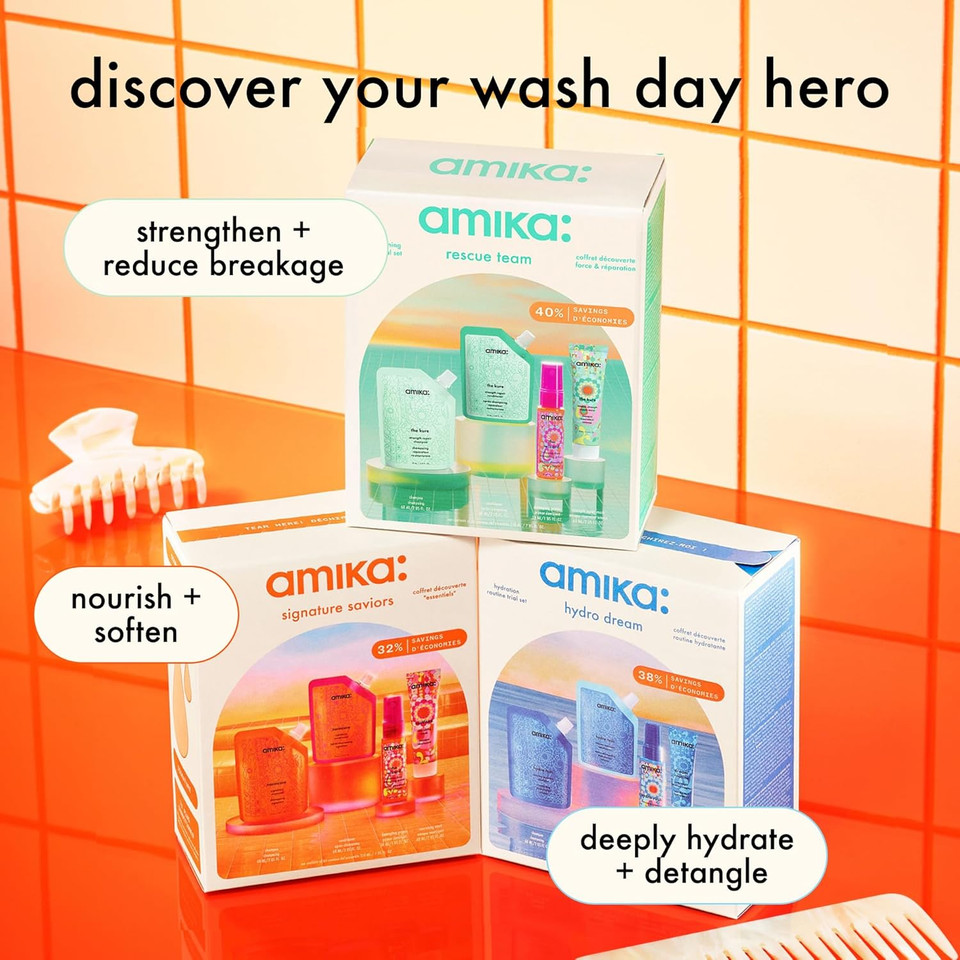 Amika Rescue Team Hair Routine Trial Set