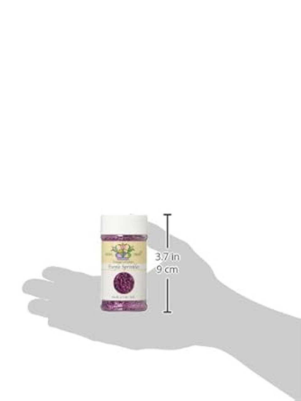 Nature'S Colors, Purple, Sugar Sprinkles For Baking And Decorating, Small, 2.7 Oz Jar (Pack Of 1)