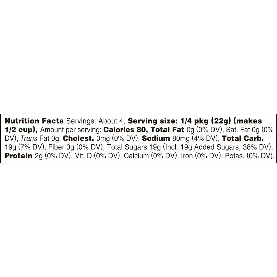 Jell-O Island Pineapple Gelatin Mix (3 Oz Box)
