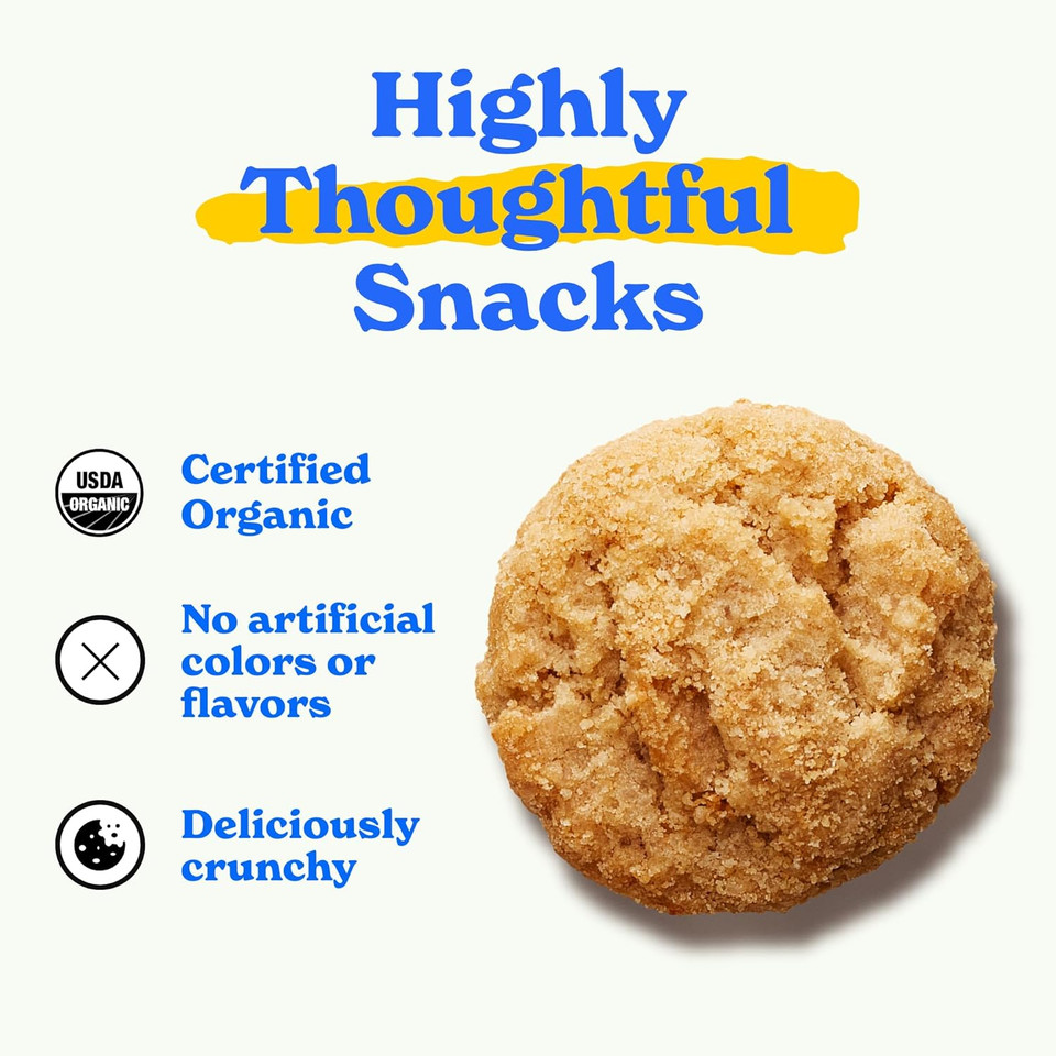 Madegood Vanilla Cookies (6 Boxes, 7Oz Each) Organic, Improved Taste & Texture