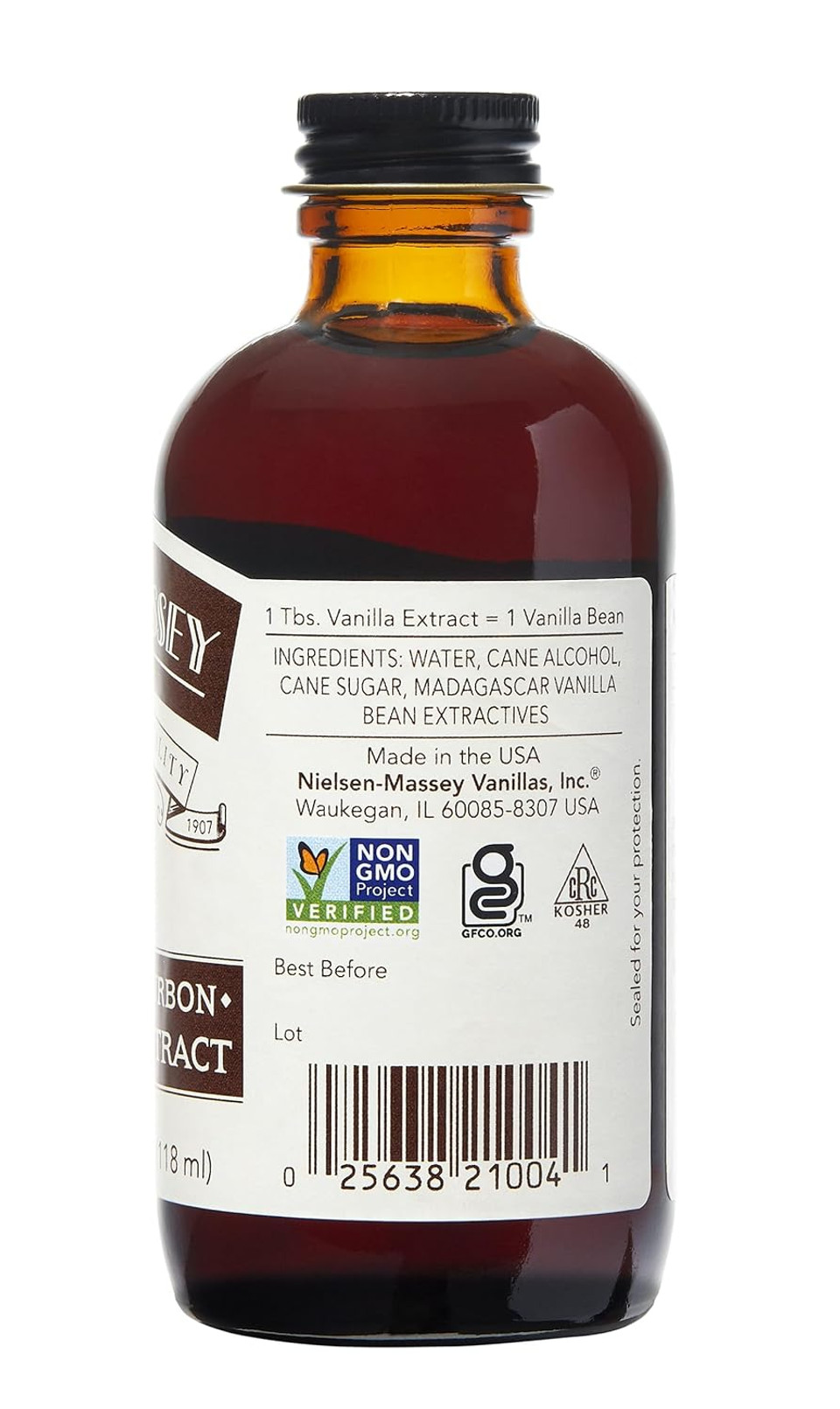 Nielsen-Massey Madagascar Bourbon Pure Vanilla Extract For Baking And Cooking, 32 Ounce Bottle