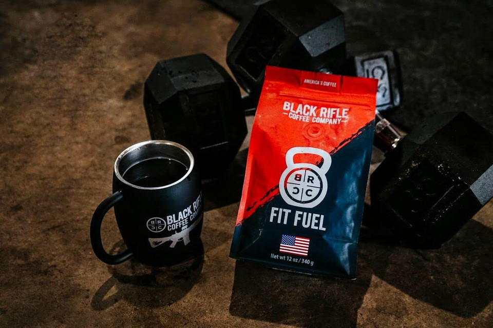 Black Rifle Coffee Company Fit Fuel (Medium Roast) Whole Bean Coffee, 12 Ounce Bag Of Coffee Beans, Medium Roast Coffee Beans, Delicious Combination Of Bold And Smooth Flavors And A Malt Finish