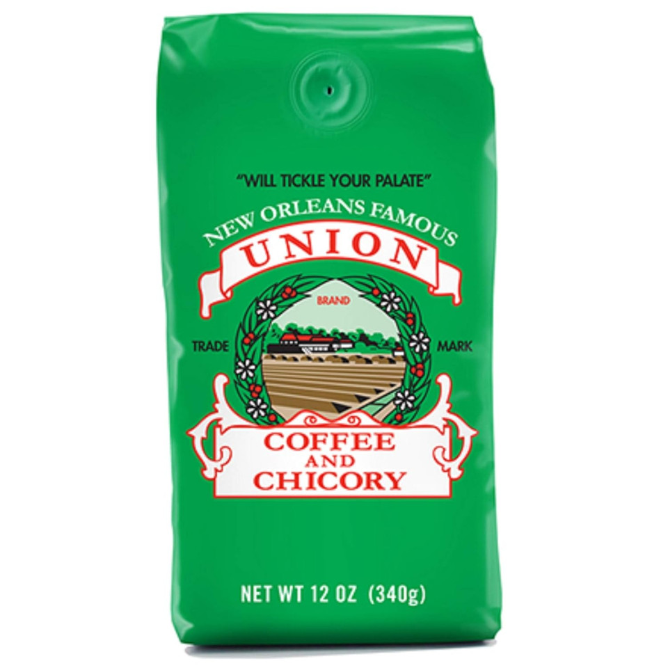 French Market Union Coffee & Chicory Ground Coffee, 12Oz Bag (Pack Of 1)