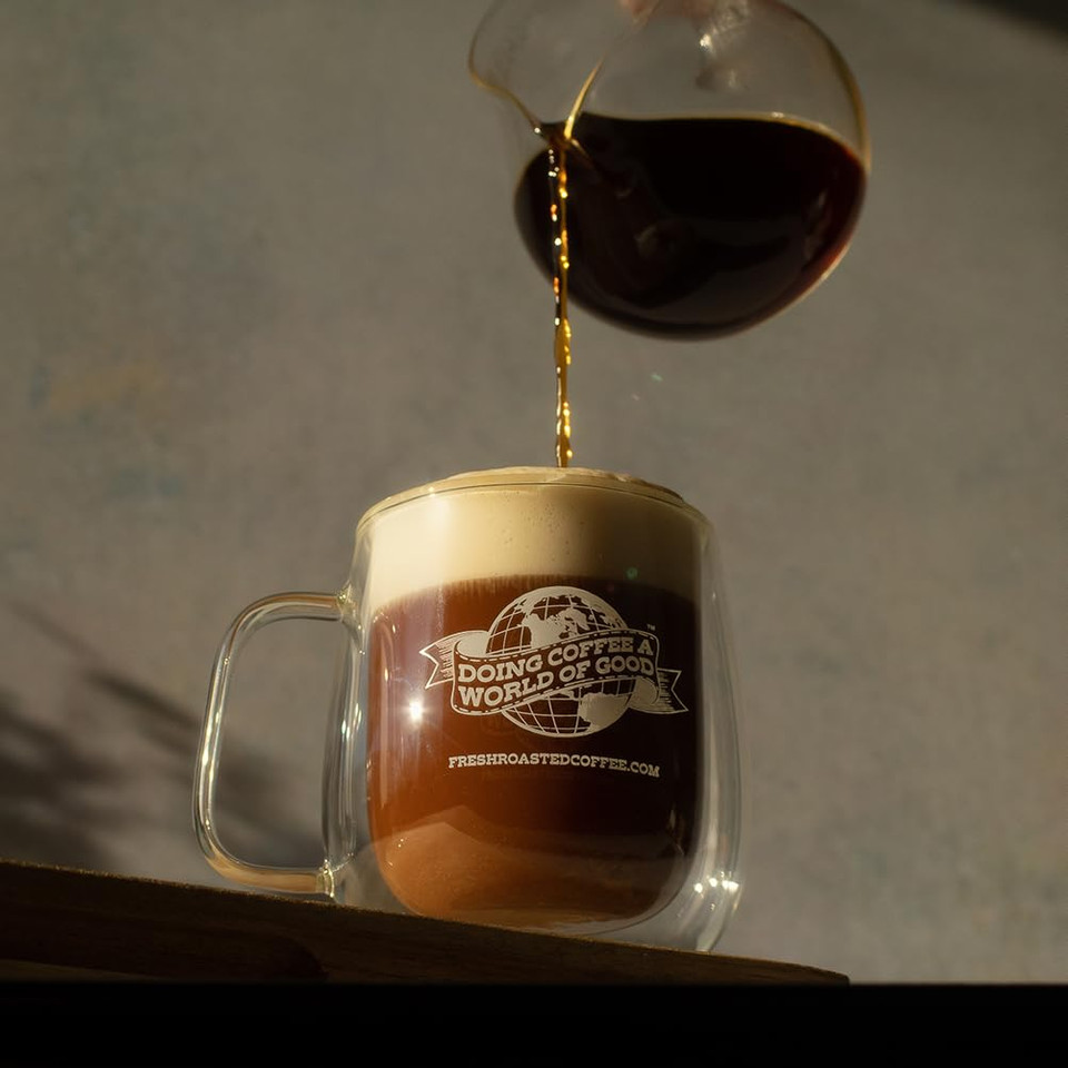 Fresh Roasted Coffee, Coconut Flavored Coffee, 12 Oz, Medium Roast, Kosher, Ground Fresh Roasted Coffee, Coconut Flavored Coffee, 12 Oz, Medium Roast, Kosher, Ground
