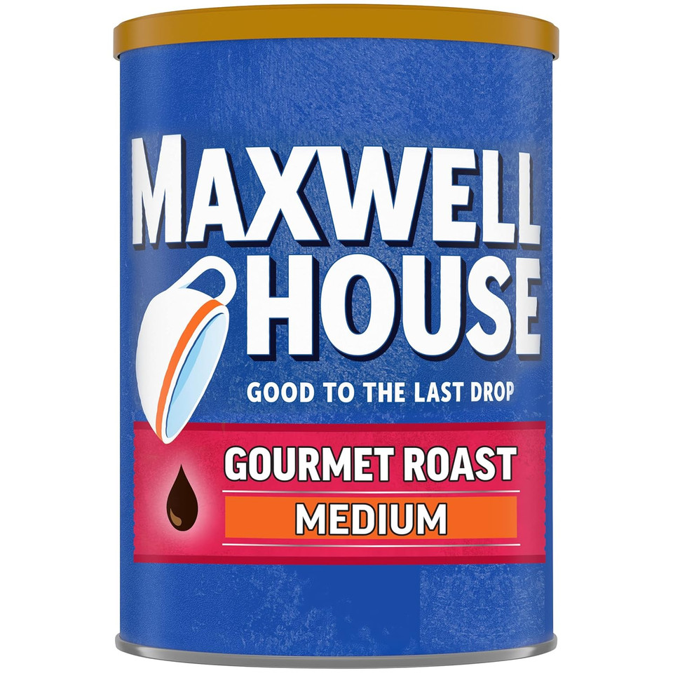 Maxwell House Gourmet Roast Medium Roast Ground Coffee (11 Oz Canister)