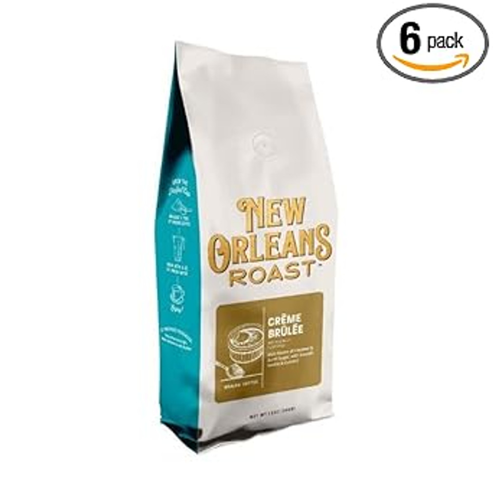 New Orleans Roast - Crã£Â¨Me Brulee Ground Coffee 12Oz (Pack Of 6)